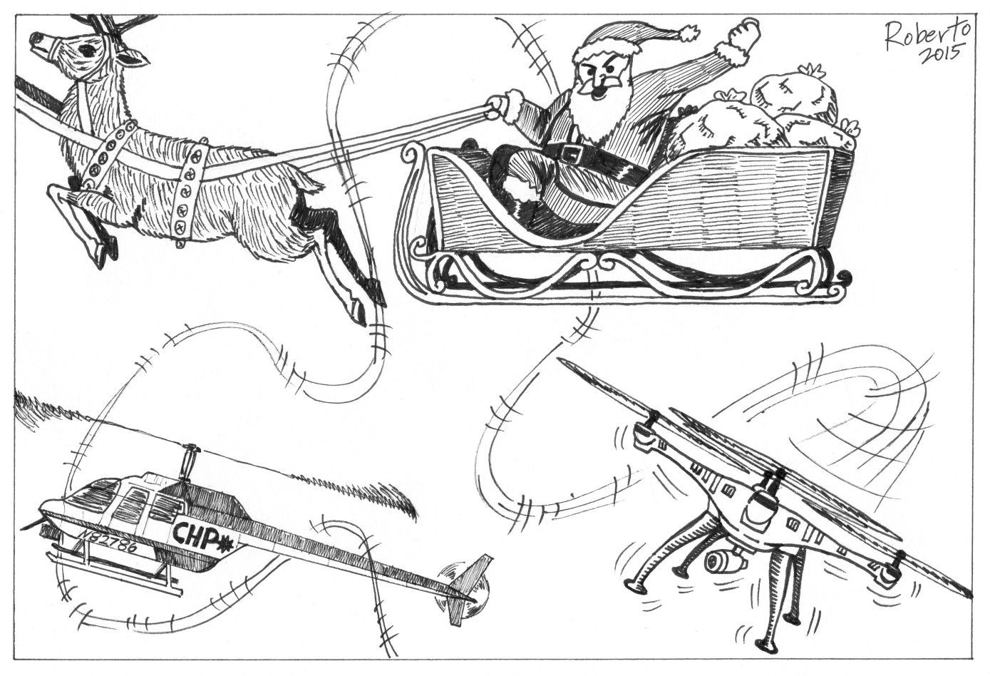 Editorial cartoon for Dec. 13, 2015